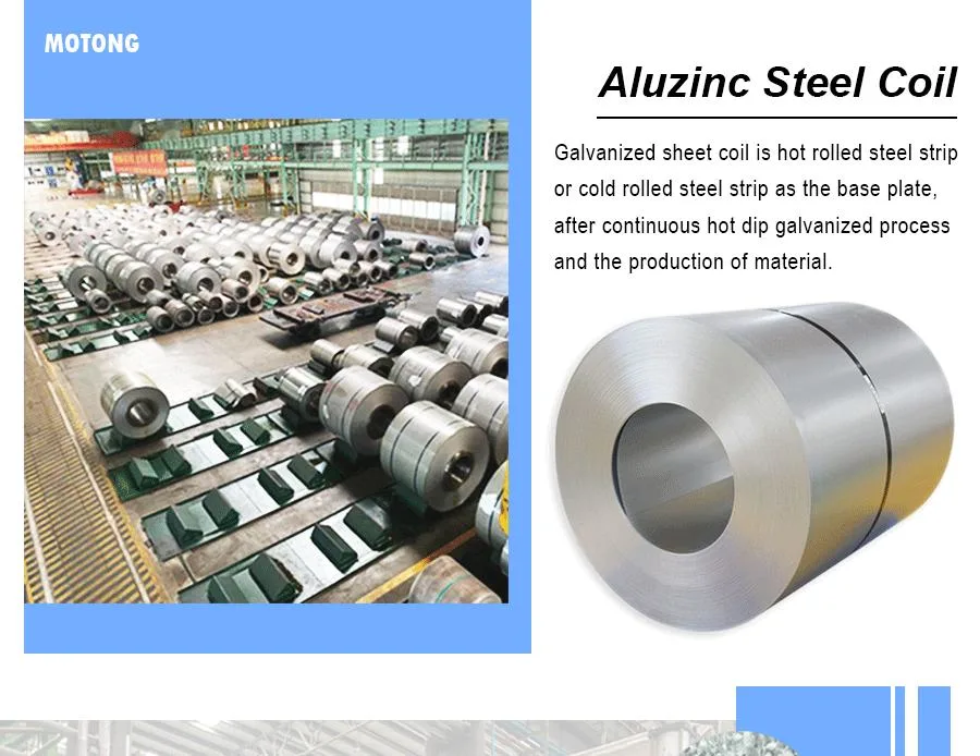 China Supplier Prime Quality Aluzinc Steel Coil Gl Coil Gi Steel Hot DIP Galvanized 55%