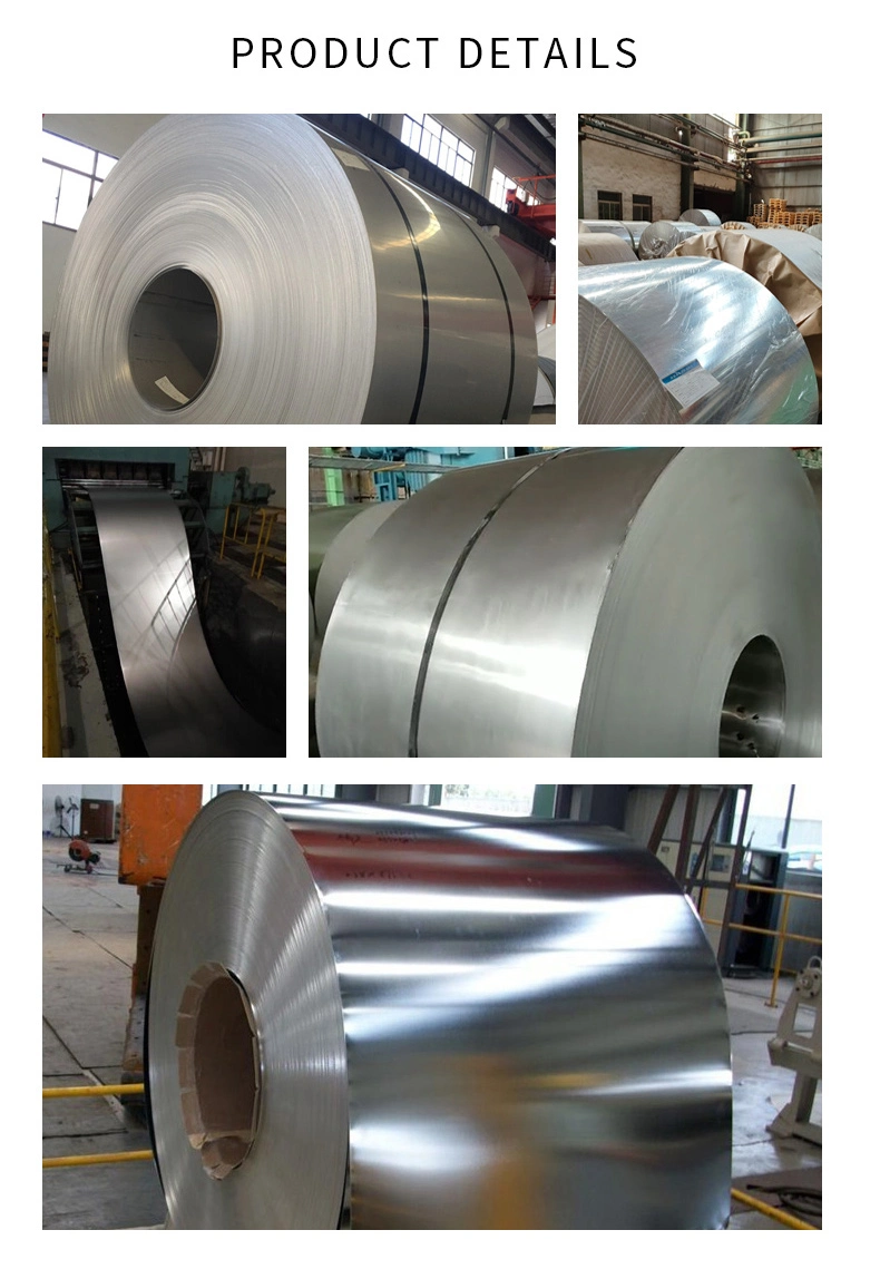High Strength En 10203 Tinplate Tin Coils 2.8/2.8 Bright Stone Surface T2 T2.5 T3 T5 Dr8 Tin Coating Steel Coil/Plate