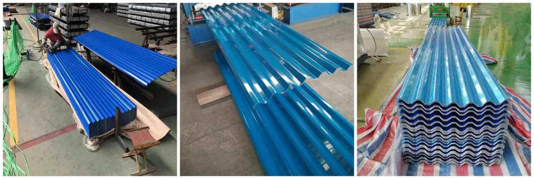 Wholesale Galvanized Zinc Color Coated Metal Gi/Gl/PPGI/PPGL Corrugated Steel Corrugated Galvalume Steel