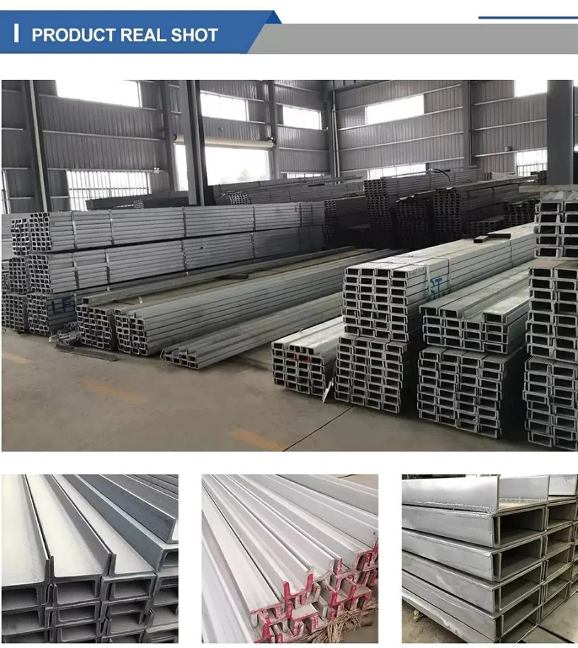Hot Sell Hot Rolled Stainless U/C Steel Channel 201 2205 304L 316 316L 321 304 430 Stainless Steel Channel Price Ss Channel Steel