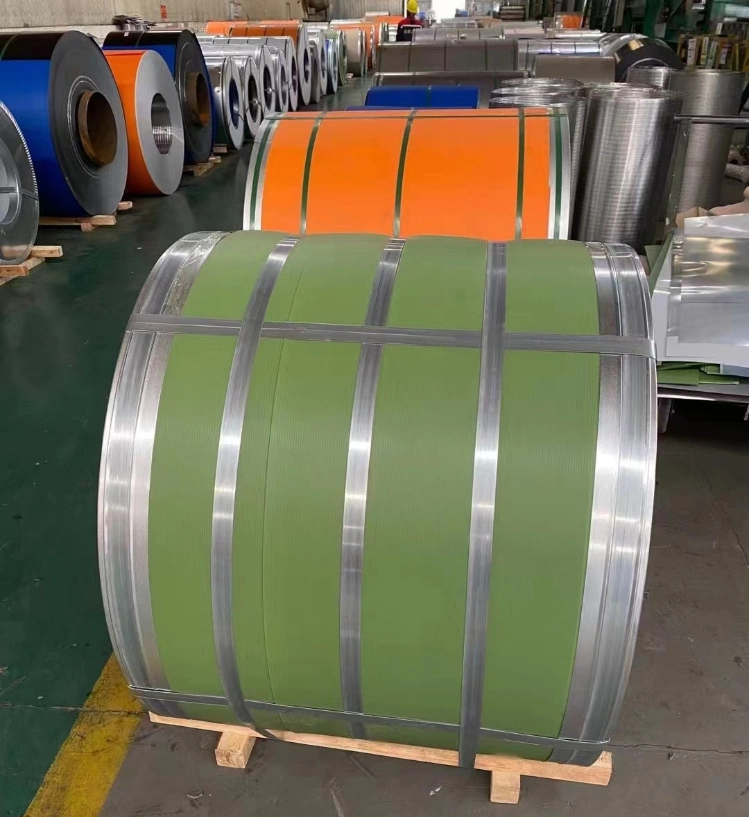 Cold Rolled PE HDP SMP PVDF Coating Prepainted Zinc Galvalume Steel Sheet Price PPGL Hot Dipped PPGI Ral Color Galvanized Steel Coil Strip