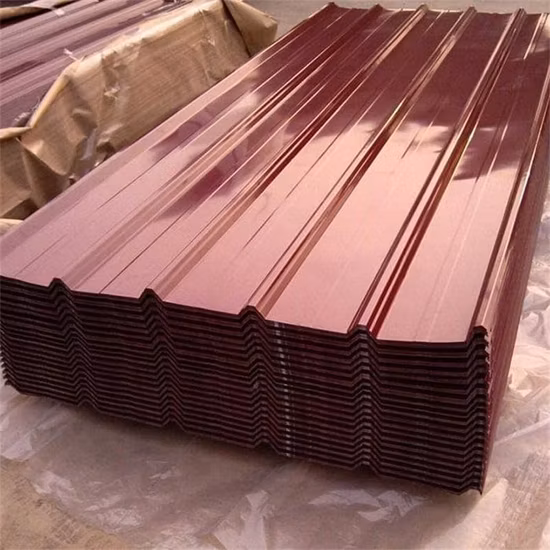 Roof Material Coated Zinc Aluminum Roof Tile Prepainted Galvanized Corrugated Roofing Sheet