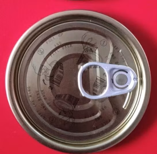 OEM 307 Tinplate Eoe for Food Can and Vegetable/Pet Food/Sea Food/Fruits
